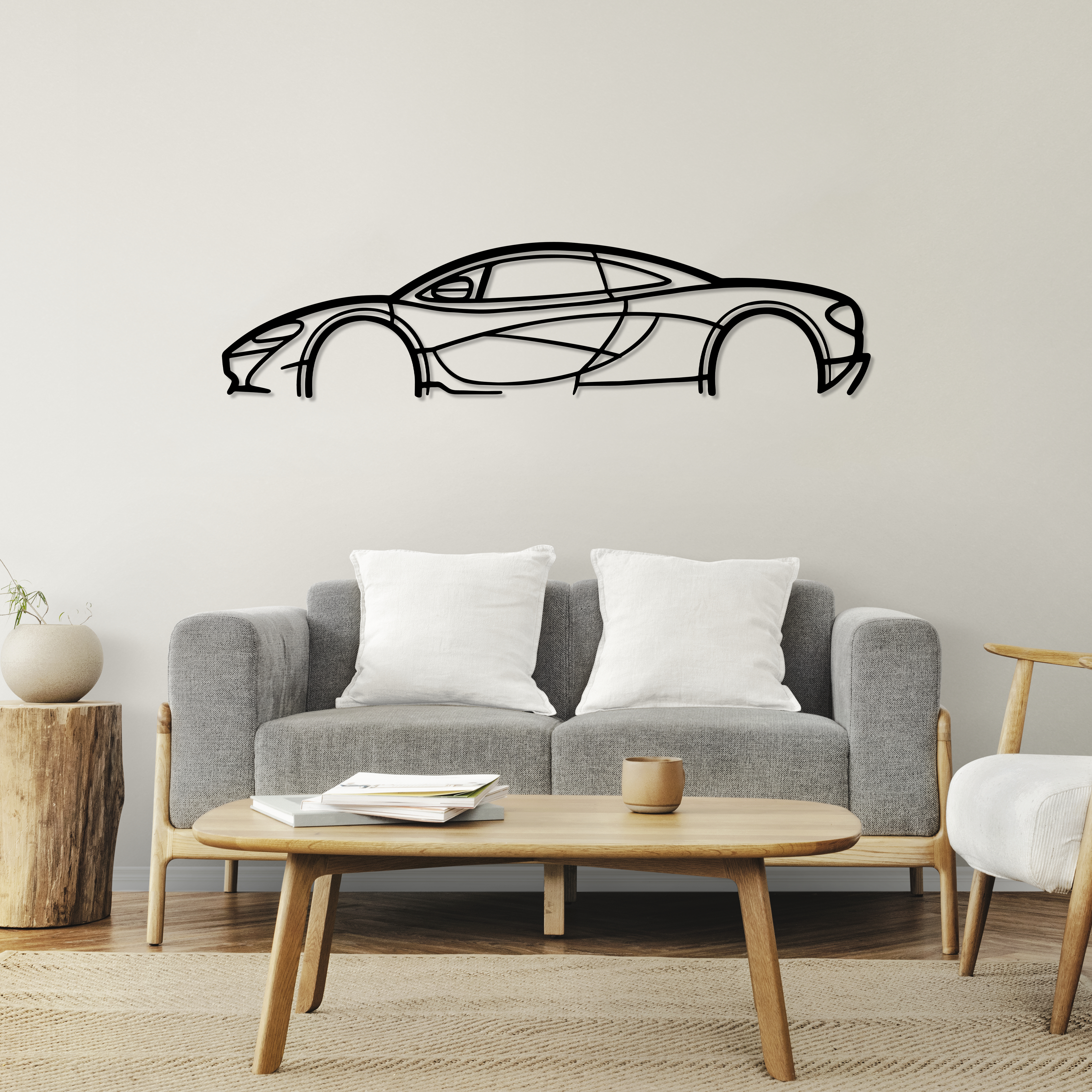 McLaren Metal Art