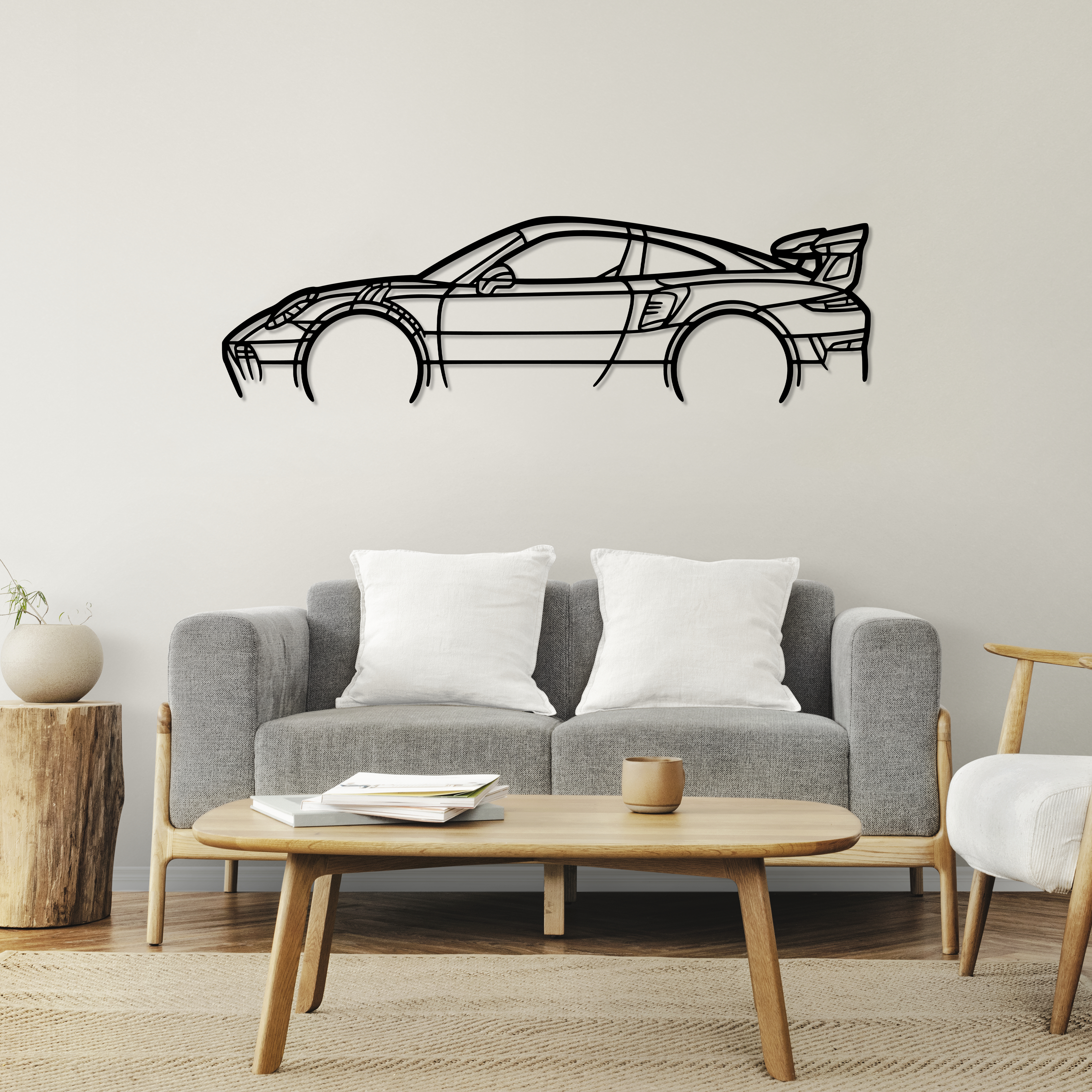 Porsche Metal Art